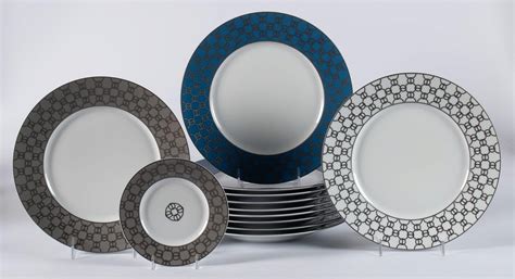 hermes fil d'argent bowl|Hermes dinnerware sets.